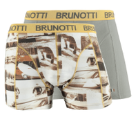 Brunotti Sebaso/Shawny Boys Underwear 2-pack Grijs 176 Brunotti Sebaso/Shawny Boys Underwear 2-pack Grijs 176