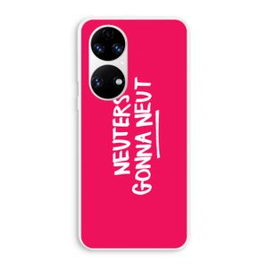 Neuters (roze): Huawei P50 Transparant Hoesje