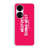 Neuters (roze): Huawei P50 Transparant Hoesje