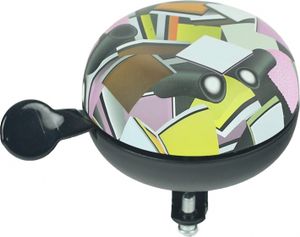 Widek fietsbel Engelse drop zwart 80 mm