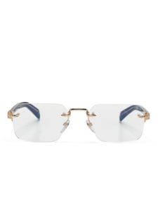 Eyewear by David Beckham lunettes de vue à monture rectangulaire - Noir