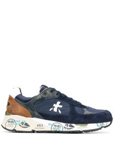 Premiata baskets imprimées - Bleu