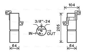 Droger, airconditioning MSD598