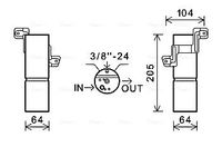 Droger, airconditioning MSD598