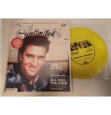 Elvis Unlimited Magazine #2 incl. Flexi Disc Flaming Star