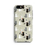 Katten: Volledig geprint iPhone SE 2020 Hoesje