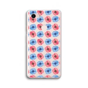 Klaproosjes: Google Pixel 3 XL Transparant Hoesje