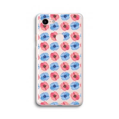 Klaproosjes: Google Pixel 3 XL Transparant Hoesje