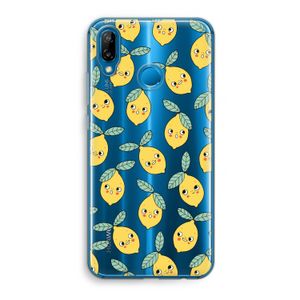 Citroenen: Huawei P20 Lite Transparant Hoesje