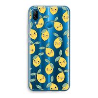 Citroenen: Huawei P20 Lite Transparant Hoesje
