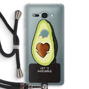 Avocuddle: Sony Xperia XZ2 Compact Transparant Hoesje met koord