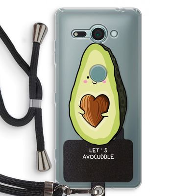 Avocuddle: Sony Xperia XZ2 Compact Transparant Hoesje met koord
