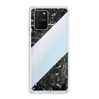 Zwart marmer: Samsung Galaxy S10 Lite Transparant Hoesje