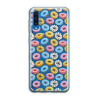 Pink donuts: Samsung Galaxy A50 Transparant Hoesje