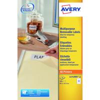 Etiket avery l4743rev-25 99.1x42.3mm wit 300st