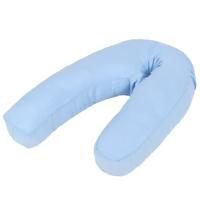 VidaXL Zwangerschapskussen j-vormig 54x(36-43) cm blauw VidaXL Zwangerschapskussen j-vormig 54x(36-43) cm blauw