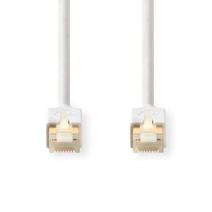 Nedis CCBW85221WT150 Cat6-kabel Rj45 Male Rj45 Male S/ftp 15.0 M Rond Lszh / Pvc Wit Window Box
