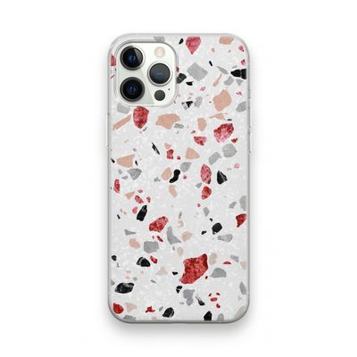 Terrazzo N°12: iPhone 12 Pro Transparant Hoesje