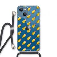 Waterijsjes: iPhone 13 mini Transparant Hoesje met koord