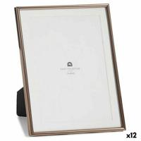 Fotolijsten Kristal Staal Koper (13 x 23 x 18,4 cm) (12 Stuks)