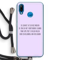 Regenboog: Huawei P20 Lite Transparant Hoesje met koord