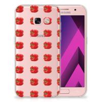 Samsung Galaxy A3 2017 | Siliconen Case | Paprika Red