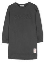 Golden Goose Kids robe-pull à logo imprimé - Gris