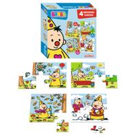 Bumba 4-in-1 puzzelset 4 seizoenen 4 + 6 + 9 + 16 stukjes
