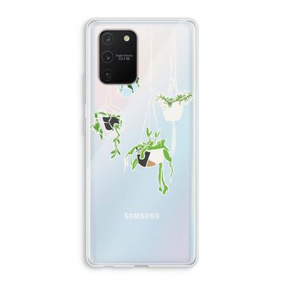 Hang In There: Samsung Galaxy S10 Lite Transparant Hoesje