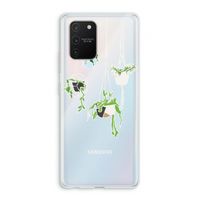 Hang In There: Samsung Galaxy S10 Lite Transparant Hoesje