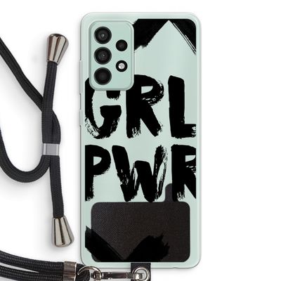 Girl Power #2: Samsung Galaxy A52s 5G Transparant Hoesje met koord