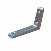 Hoeksteun Micel plm07 Grijs Aluminium 250 x 150 mm