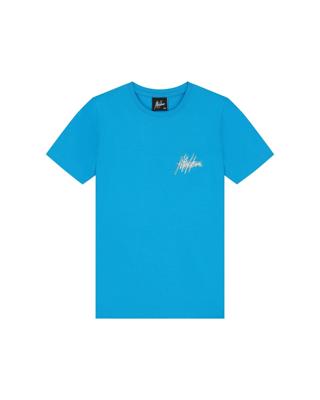 Malelions Zomer t-shirt jongens - aqua blauw - Splash