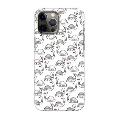 Zwanen: Volledig geprint iPhone 12 Pro Max Hoesje
