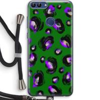 Green Cheetah: Huawei P Smart (2018) Transparant Hoesje met koord - thumbnail