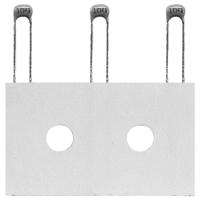 Kemet Keramische condensator 63 V 20 % (l x b x h) 3.8 x 2.5 x 5.3 mm 1 stuk(s)