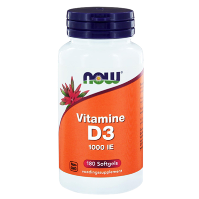Vitamine D3 (1000 Iu) | Now Foods | 180ct