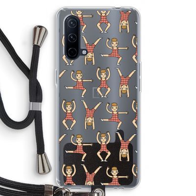 Gymboys: OnePlus Nord CE 5G Transparant Hoesje met koord