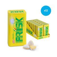 Frisk suikervrije mint - Lemon met vitamine c - 50 mintjes - 12 stuks