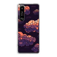 Patroon Wolken: Sony Xperia 1 III Transparant Hoesje