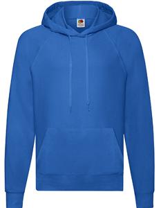 Fruit Of The Loom F430 Lightweight Hooded Sweat - Royal Blue - L