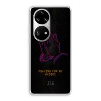 Praying For My Haters: Huawei P50 Pro Transparant Hoesje