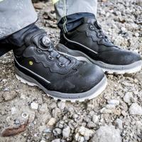 NITRAS SAFETY Nitras lage schoen "sport step fit safety shoes gr. 43 sport step fit