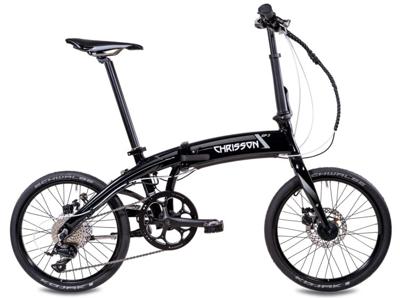 Chrisson Ef3 20 inch 32 cm unisex 9v mechanische schijfrem zwart