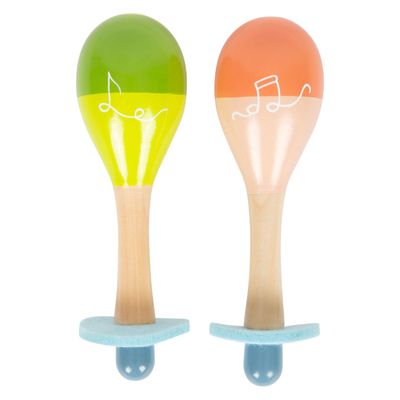 Small Foot houten maracas groovy beats