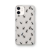 Miauw: iPhone 12 mini Transparant Hoesje