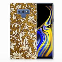 Siliconen Hoesje Samsung Galaxy Note 9 Barok Goud