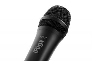 IK Multimedia iRig Mic HD 2 Smartphone microfoon Zendmethode:Kabelgebonden Incl. kabel, Incl. tas, Incl. standaard Micro-USB Kabelgebonden