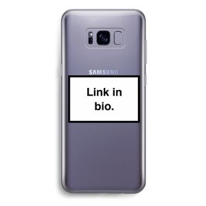 Link in bio: Samsung Galaxy S8 Plus Transparant Hoesje