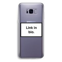 Link in bio: Samsung Galaxy S8 Plus Transparant Hoesje